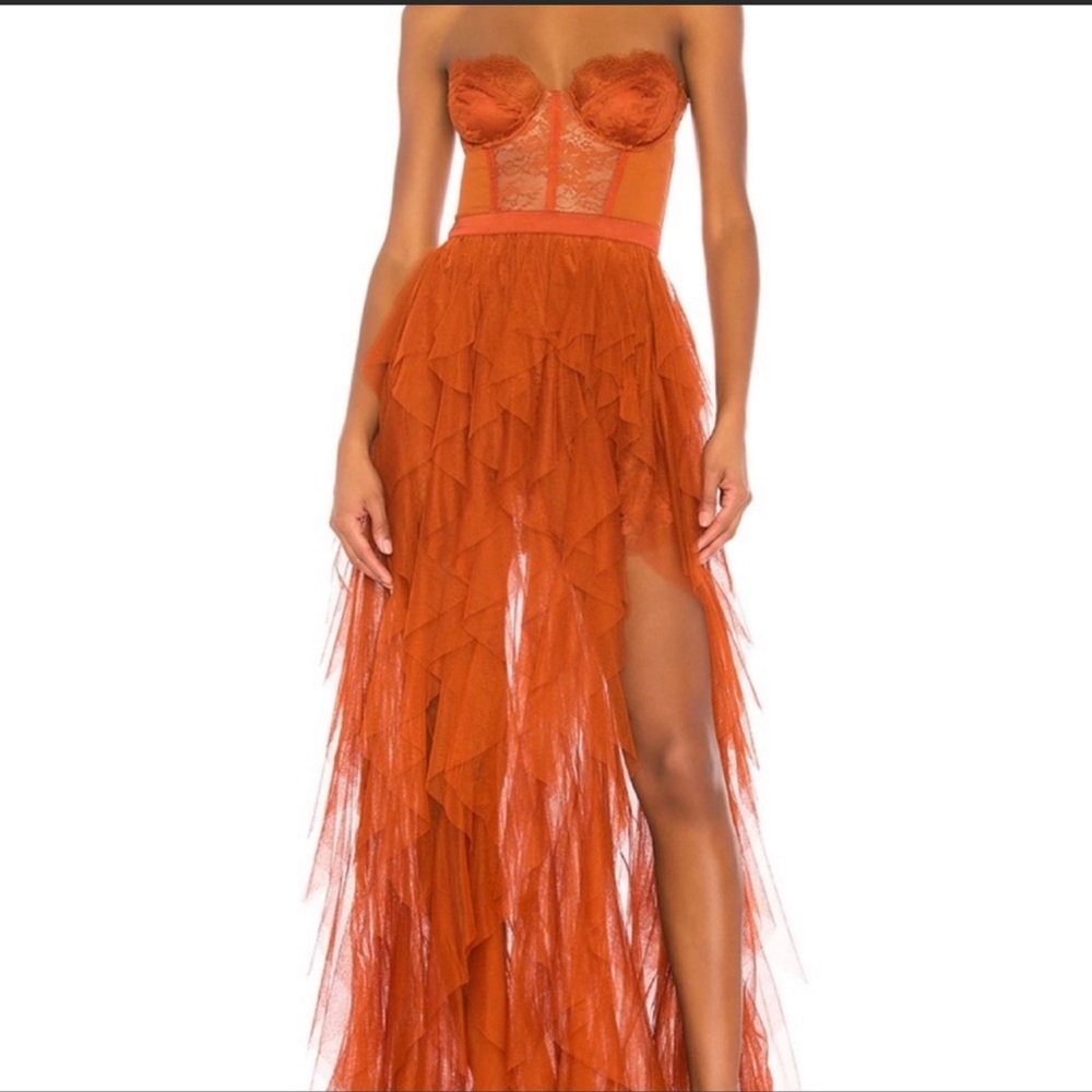 ONLY WORN ONCE- FOR LOVE AND LEMONS GOWN
